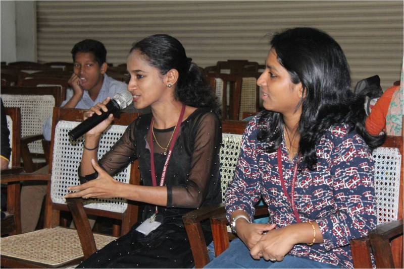 Students Interacting With Chefs