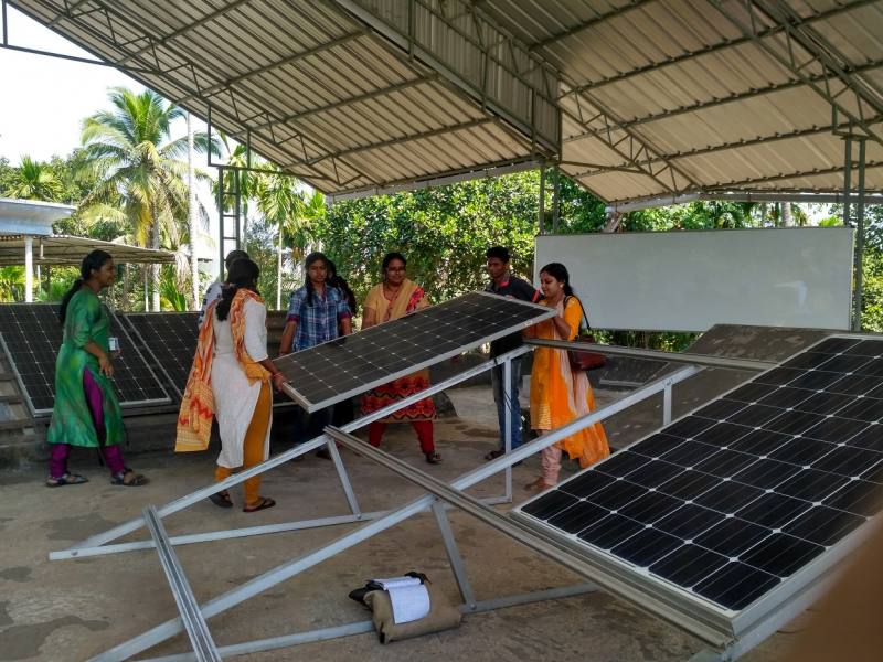 Solar Panel Assembling - Workshop