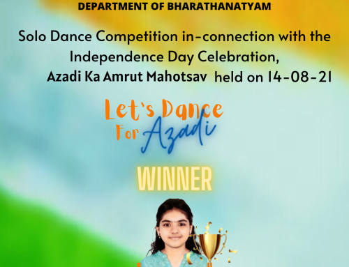 Winner of the event-Let’s Dance For Azadi