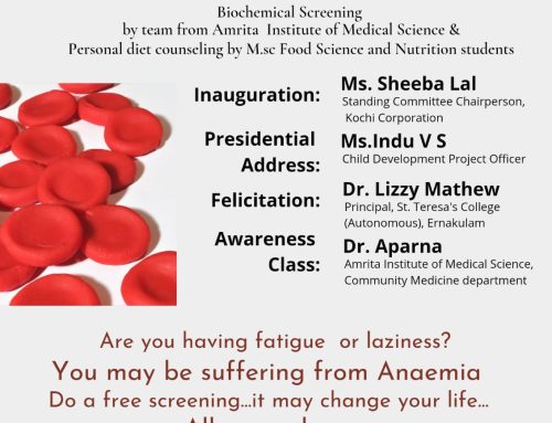 Anemia Awareness Program | Department of  Home Science
