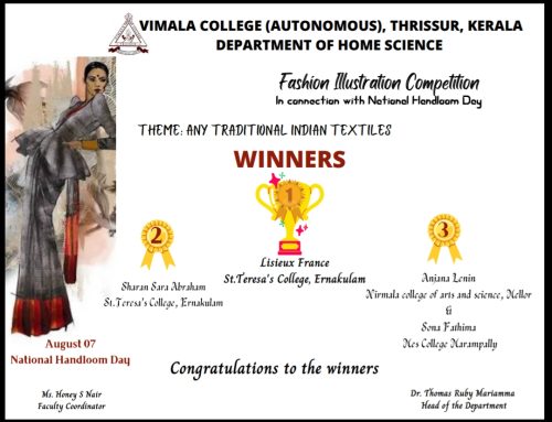 First and Second prize for Fashion Illustration Competition