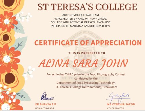 Student Achievement – Alina Sara John