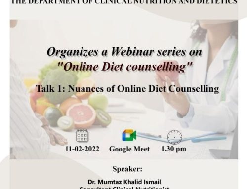 “Nuances of Online Diet Counselling”