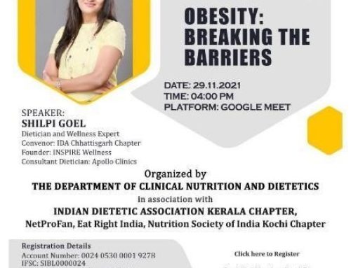 National Webinar- “Obesity – Breaking the Barriers”
