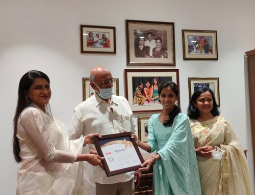 Best Designer Award (student category) for Paithrika 2021