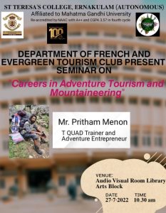 Careers in adventure tourism