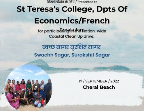International Coastal Cleanup Drive, Departments of French and Economics Volunteers 17 09 2022