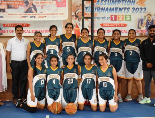 STC Basketball Team secured the 2nd place in the MGU Intercollegiate Basketball Tournament.