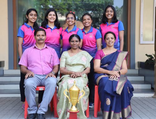 Our Badminton Team secured 2nd position in the M.G University Inter-Collegiate Badminton Championship held at Regional Sports Center, Kadavanthra.