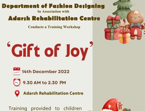 ‘Gift of Joy’- Training workshop for children with special needs