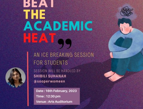 BEAT THE ACADEMIC HEAT – An ice breaking session for students