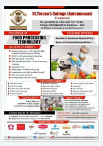 Department of Food Processing Technology