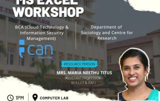 MS Excel workshop