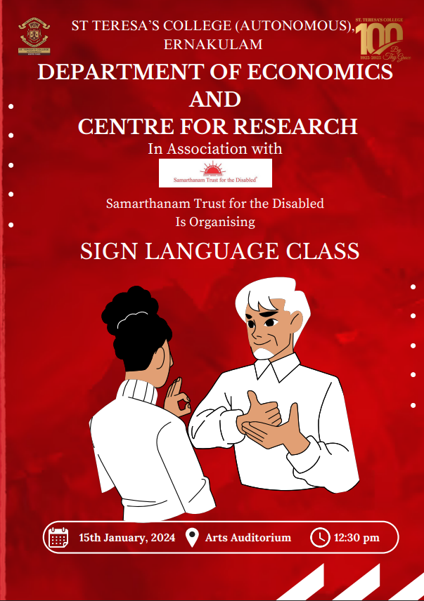Sign Language class