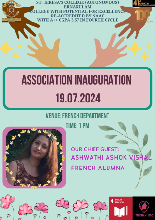 Inauguration of the Département de français