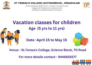 vacation classes by Home Science