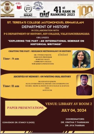 International Seminar on Historical Writings