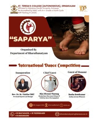 Saparya International Bharathanatyam Competition