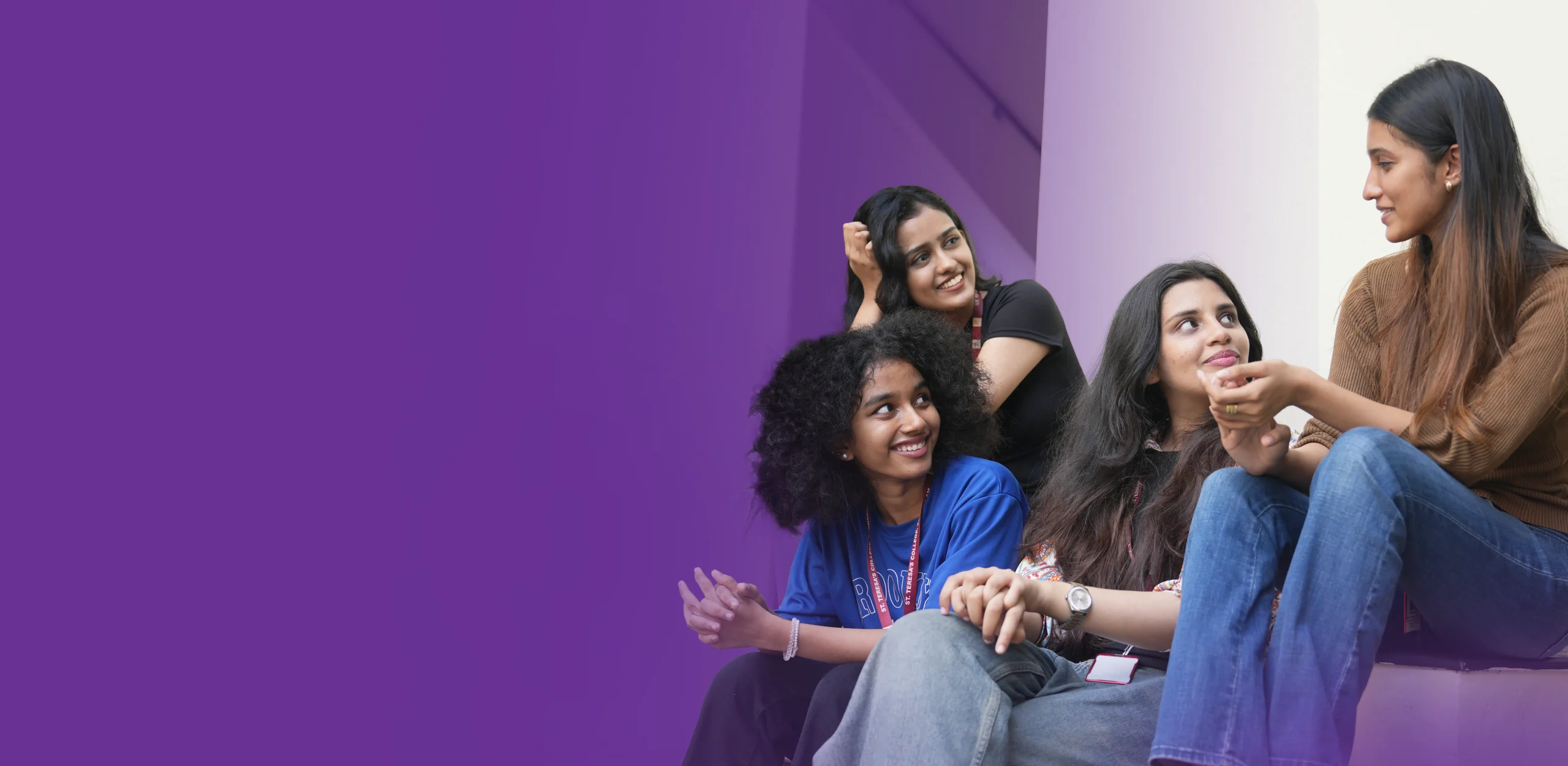 Students on campus