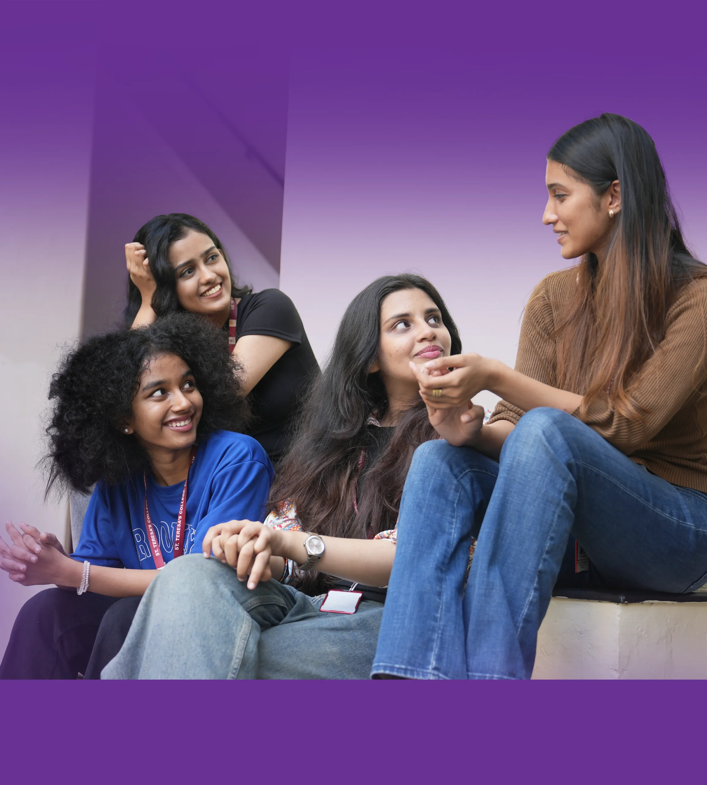Students on campus