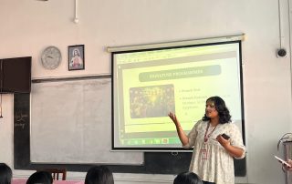 St Teresa's student talking